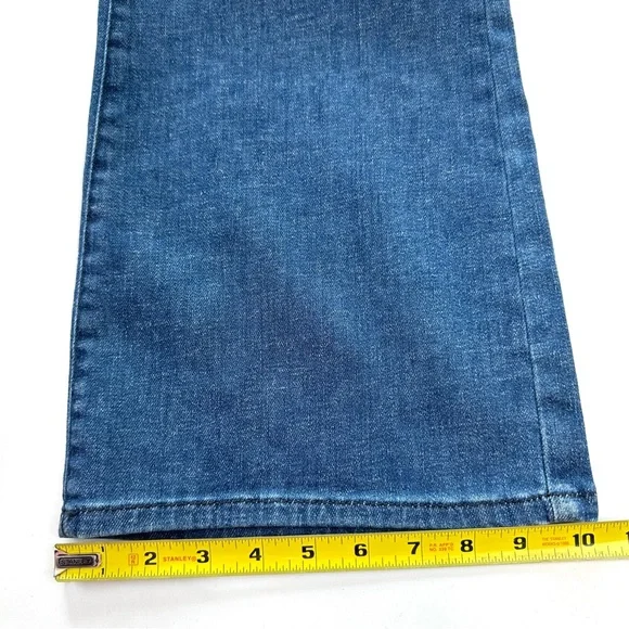 ANTHROPOLOGIE Pilcro Polished Mid-Rise Bootcut Jeans Women’s Size 31 Medium Wash - Picture 15 of 17